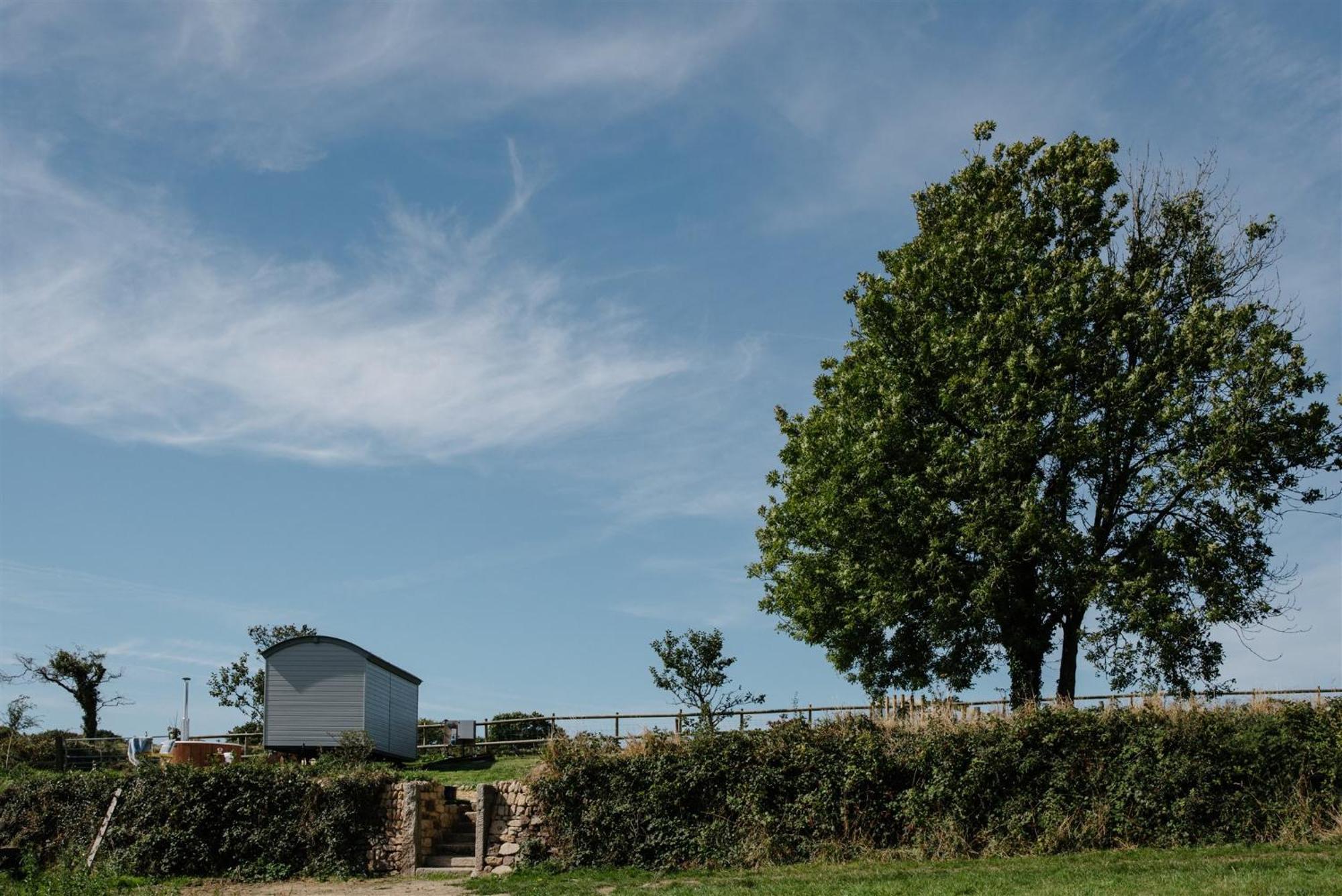 Shepherds Hut At Chenhall Farm Apartment Helston