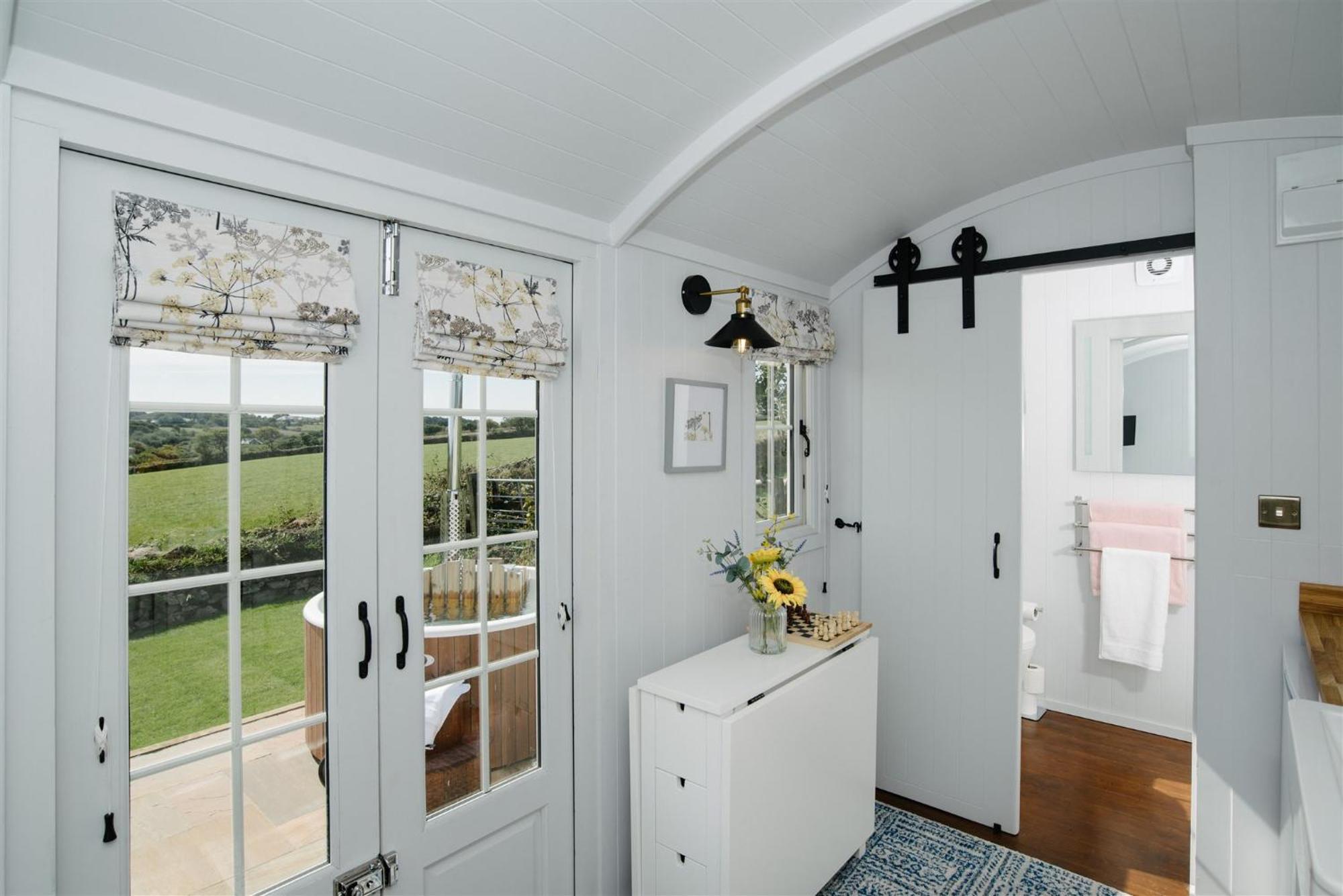Shepherds Hut At Chenhall Farm Apartment Helston